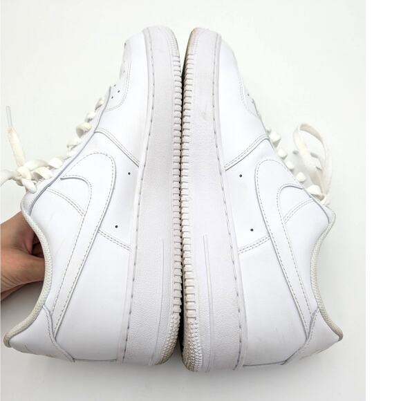 Nike Air Force 1 '07 Casual Shoes CW2288-111 Men's White Size US12 EU46 - Picture 5 of 10